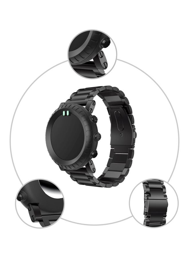 Steel Watchband For Suunto Core Series Black - Image 5