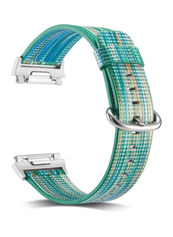 Replacement Leather Band For Fitbit Ionic Multicolour