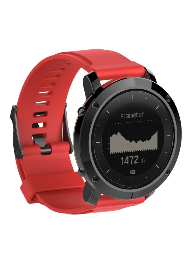 Generic - Replacement Wrist Strap For Suunto Traverse Red - Image 1