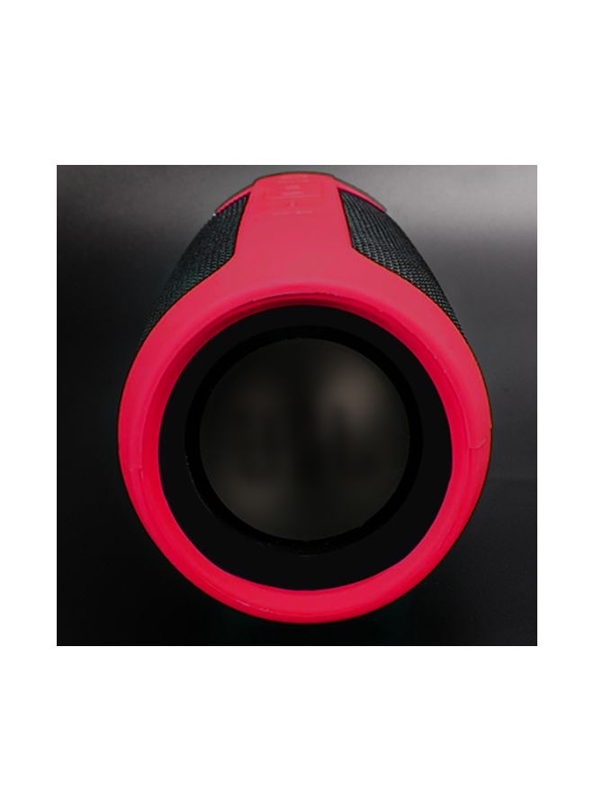 Shockproof Waterproof Bluetooth Speaker Red/Black - Image 2