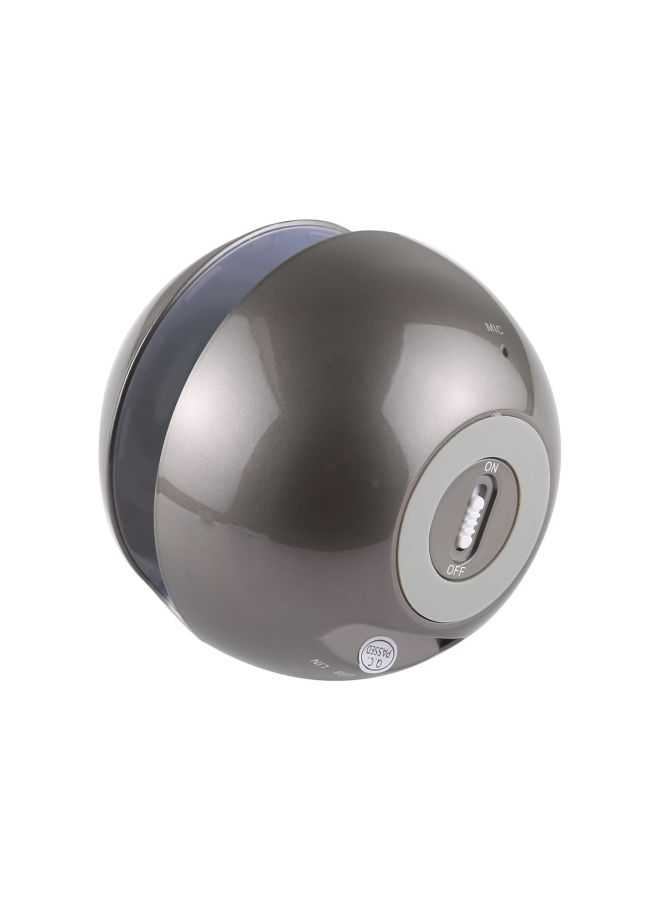 Bluetooth Speaker With Breathing Light And Aux Cable Grey - Image 5