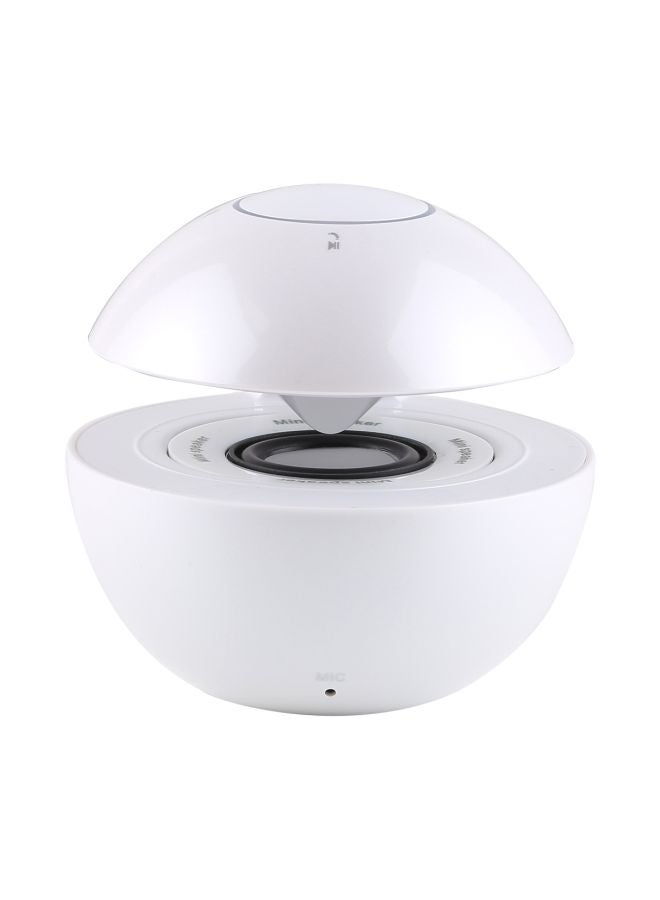 Bluetooth Speaker With Breathing Light And Aux Cable White - Image 1
