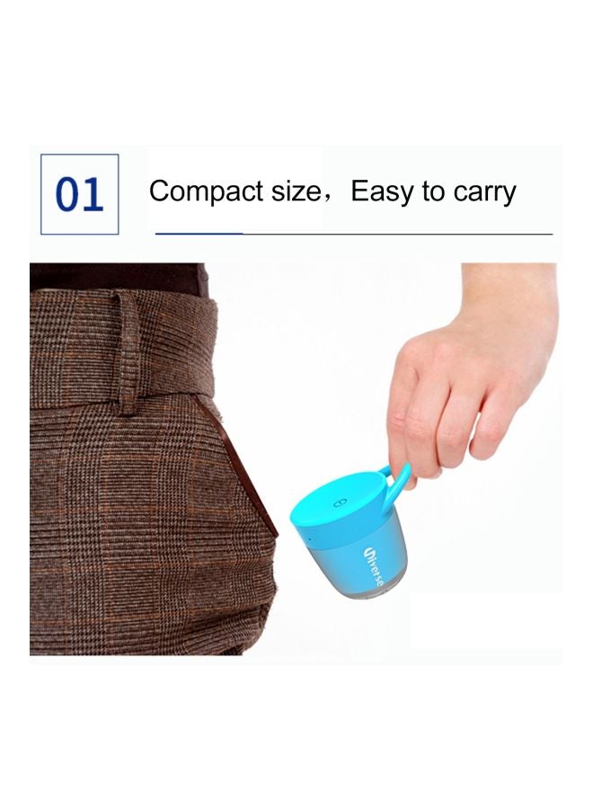 Mini Bluetooth Speaker Blue - Image 3