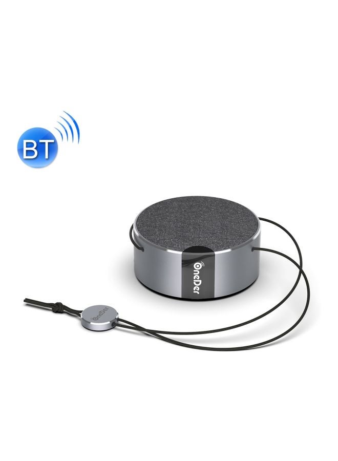 ون دير مكبر صوت محمول يعمل بتقنية البلوتوث رمادي - Image 2