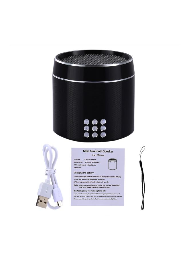 Bluetooth Speaker Black/Silver - Image 5