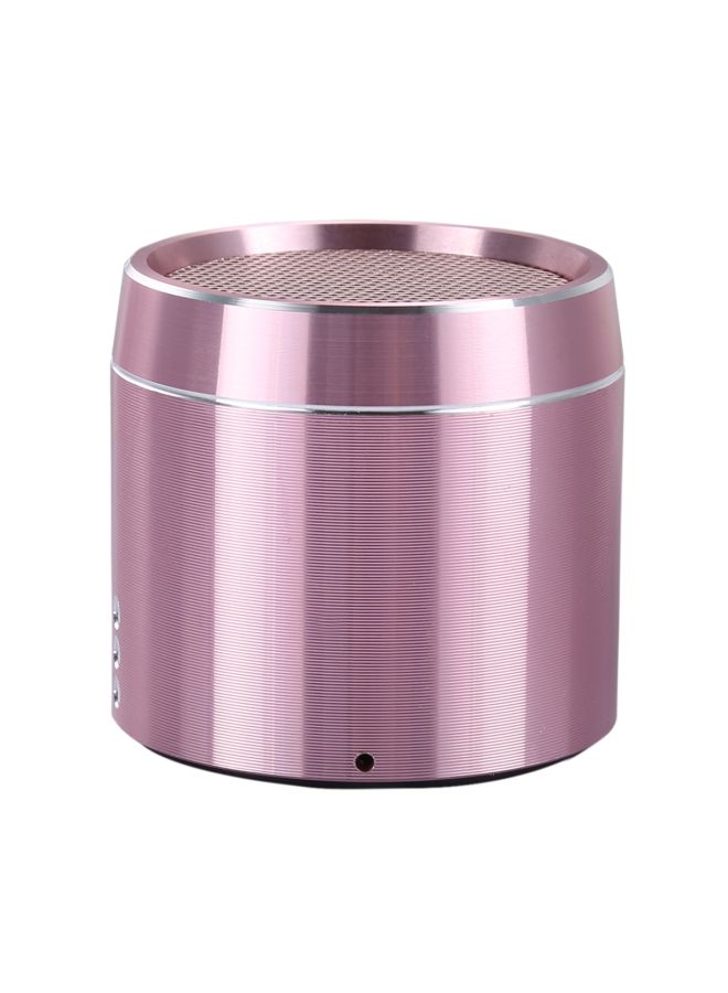 Portable Bluetooth Speaker Pink/Silver - Image 2