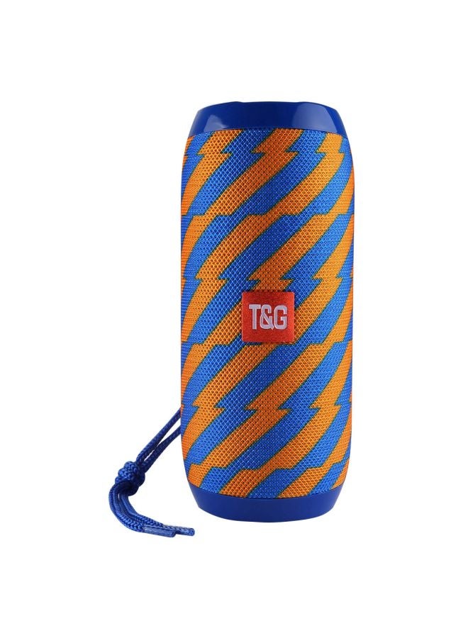 TG117 Portable Bluetooth Stereo Speaker With Mic Dark Blue - Image 1