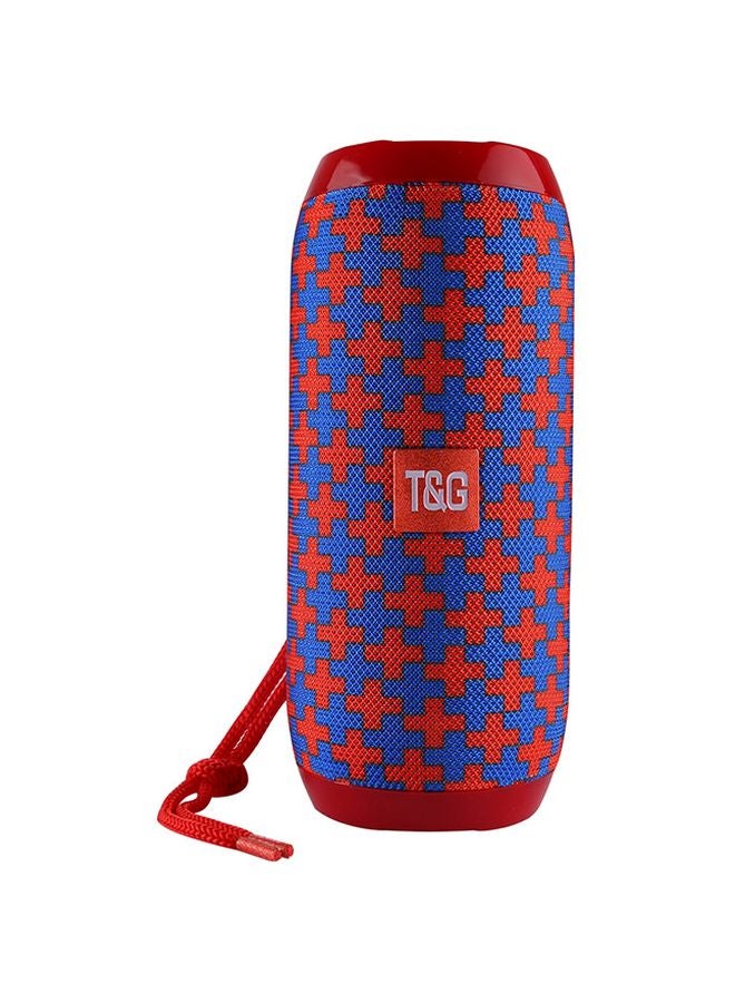 TG117 Portable Bluetooth Stereo Speaker With Mic Red - Image 1