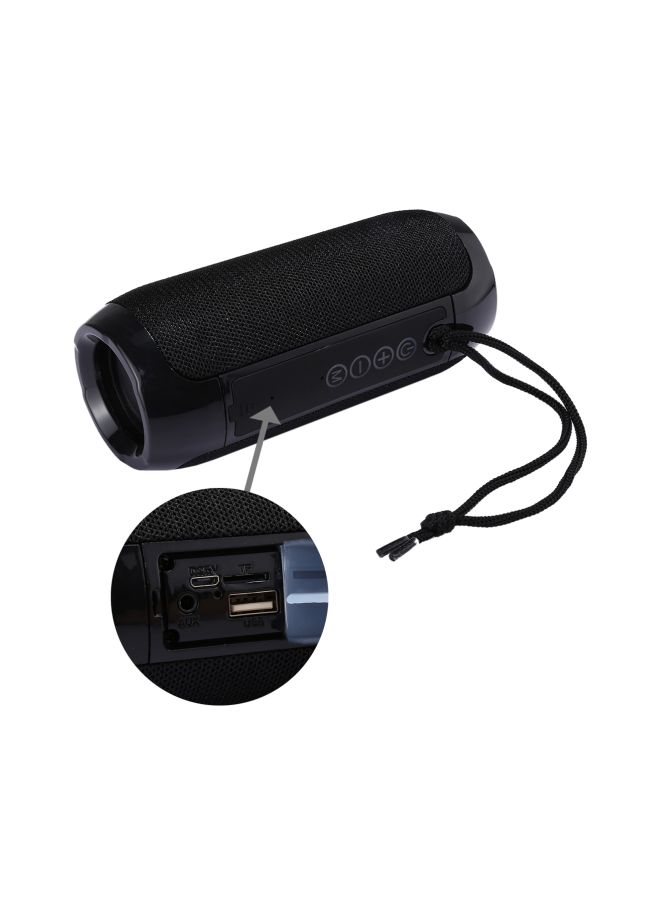 TG117 Portable Bluetooth Stereo Speaker With Mic Black - Image 3