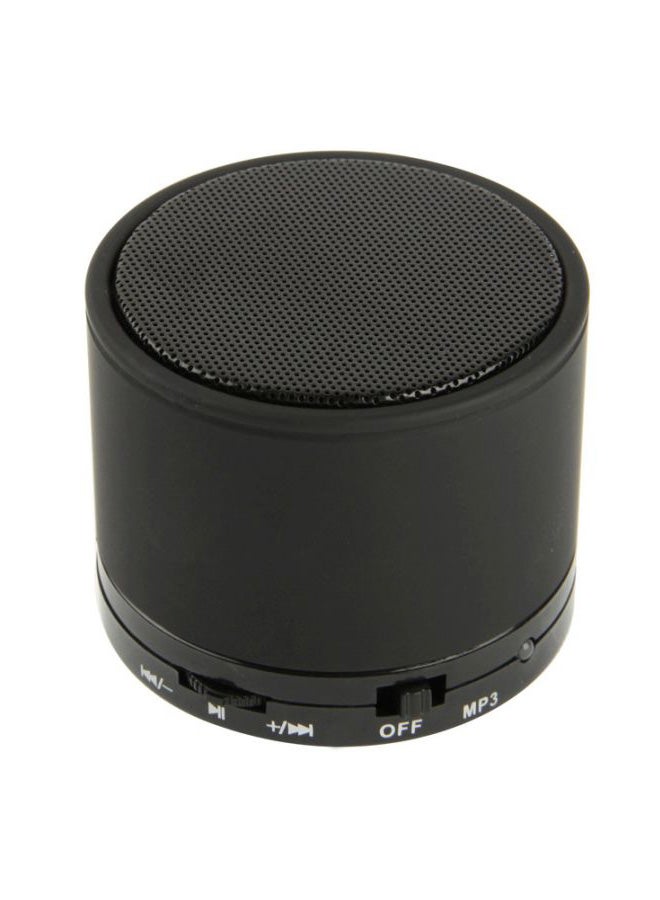 S10 Mini Bluetooth Speaker With Mic Black - Image 1