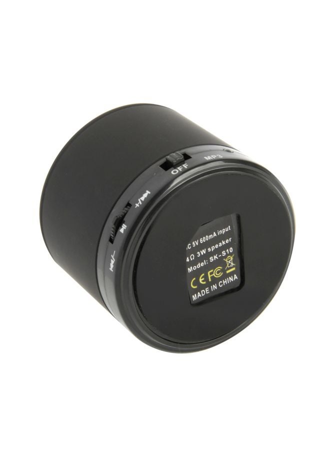 S10 Mini Bluetooth Speaker With Mic Black - Image 3