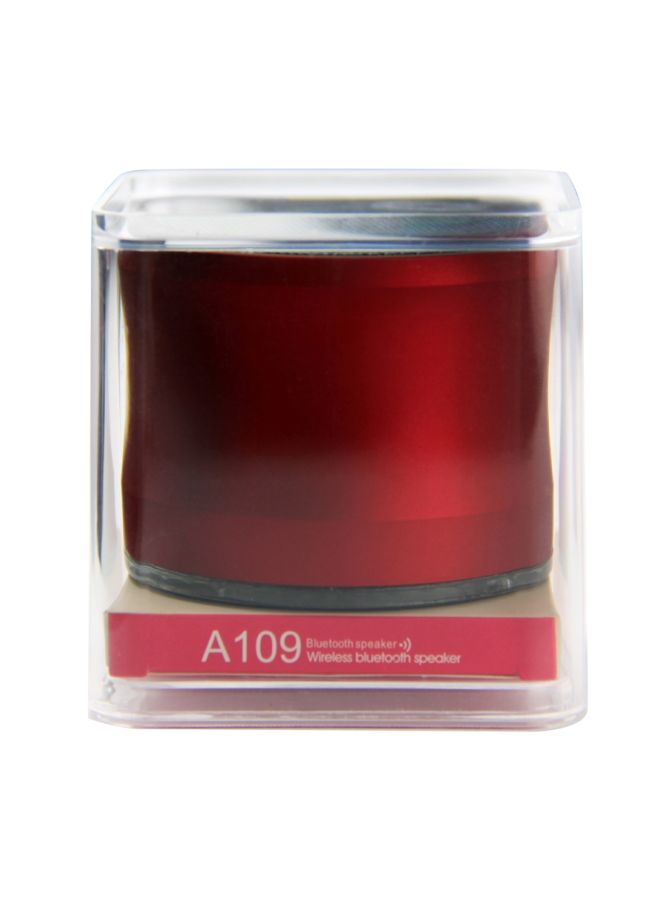 إيوا مكبر صوت محمول بتقنية البلوتوث وبصوت جهير ممتاز أحمر وأسود - Image 4