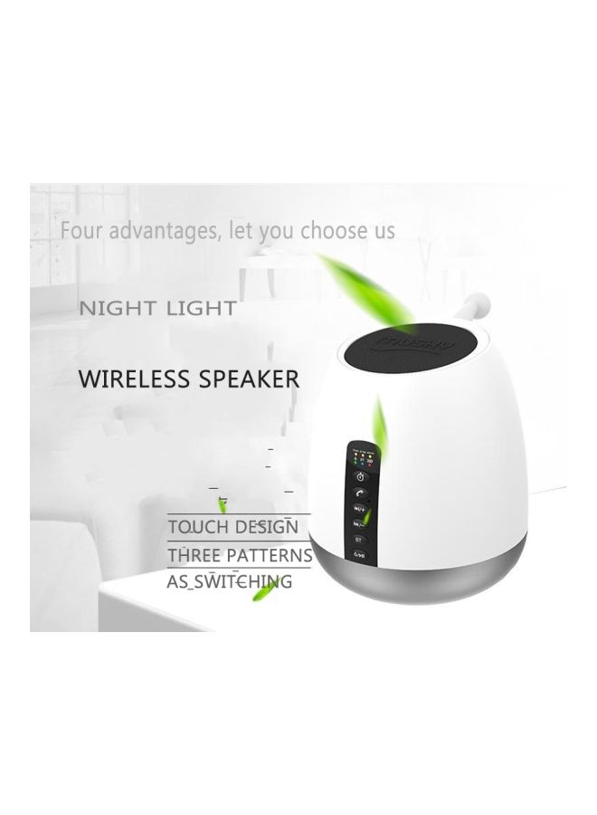 Bluetooth Subwoofer LED Speaker White/Black/Grey - Image 4