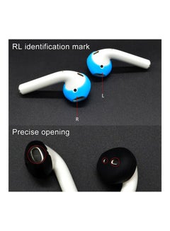 Generic 2-Piece Silicone Earphone Caps For Apple AirPods Grey  - Image 4