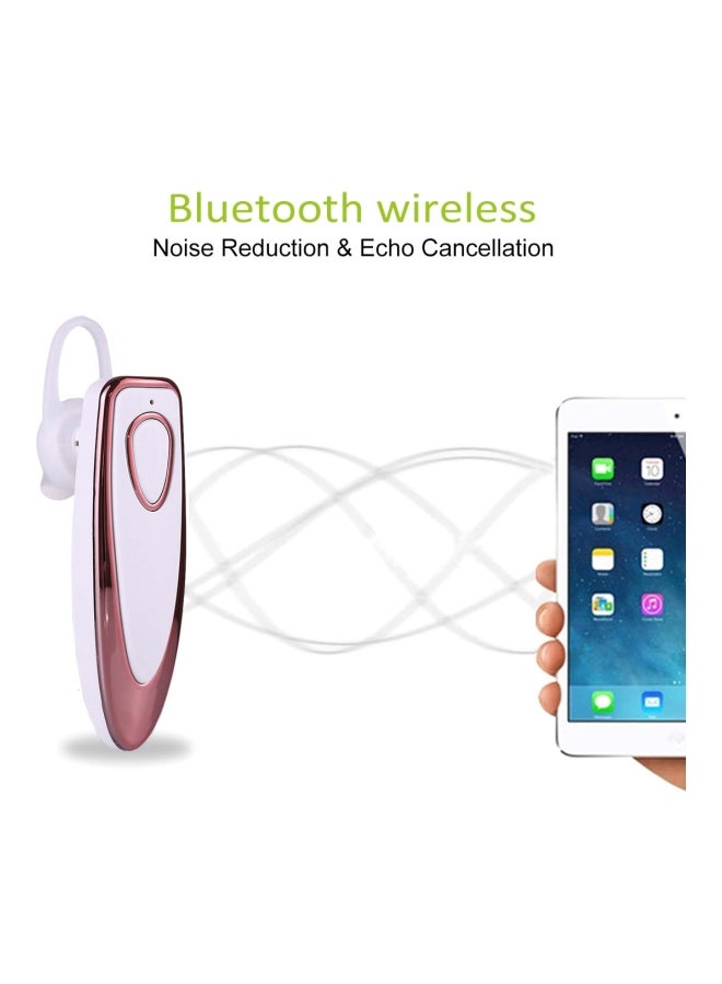 K2 Bluetooth In-Ear Stereo Headset With Mic White/Purple  - Image 5