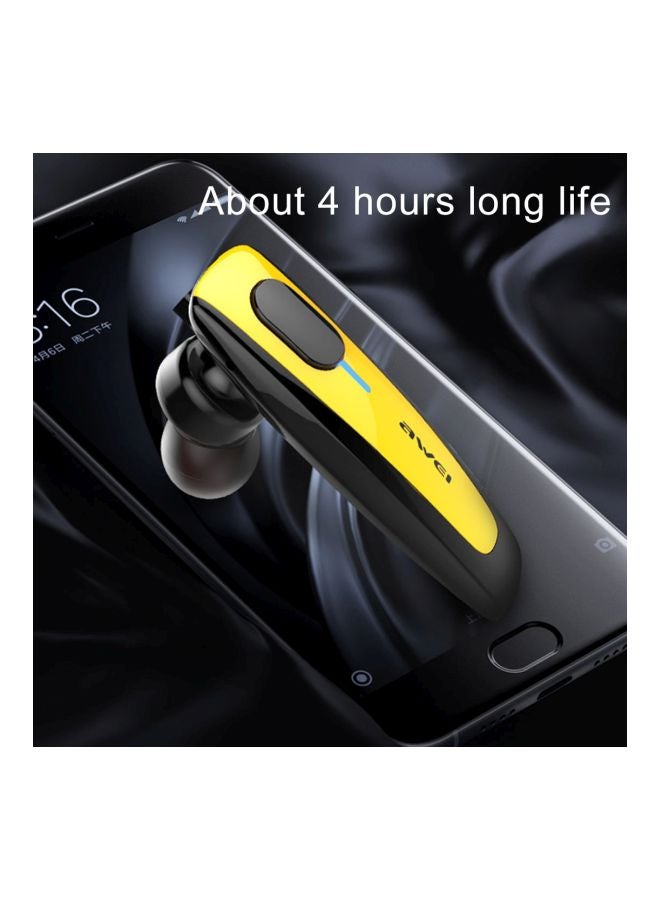 Awei N3 Bluetooth In-Ear Headphones With Mic Yellow/Black - Image 5