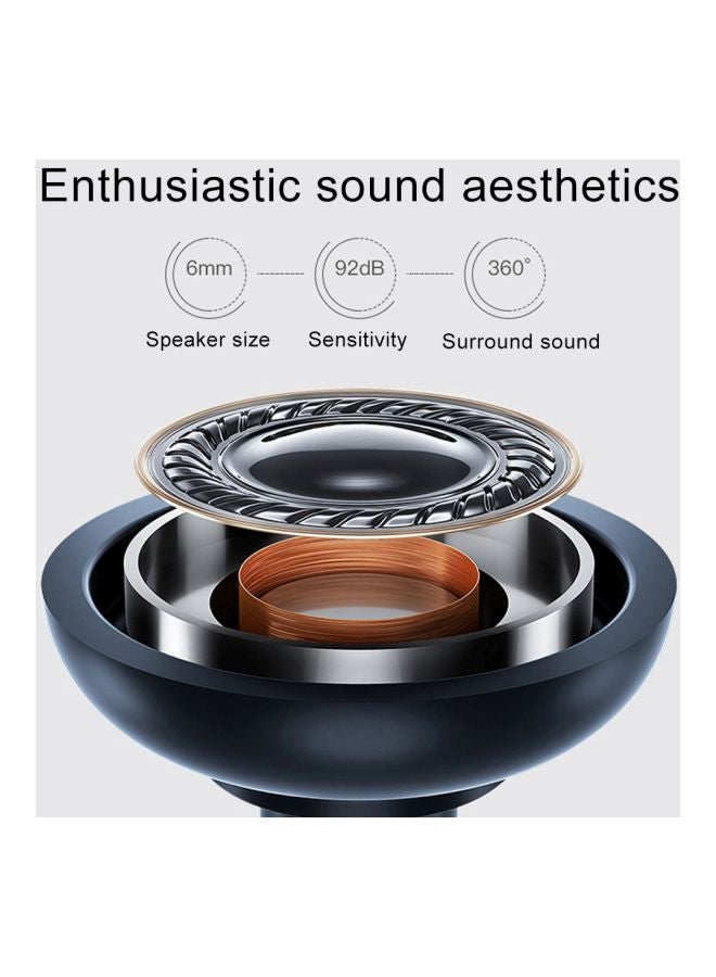 Awei AK5 Bluetooth In-Ear Headphones With Mic Black/Red - Image 4