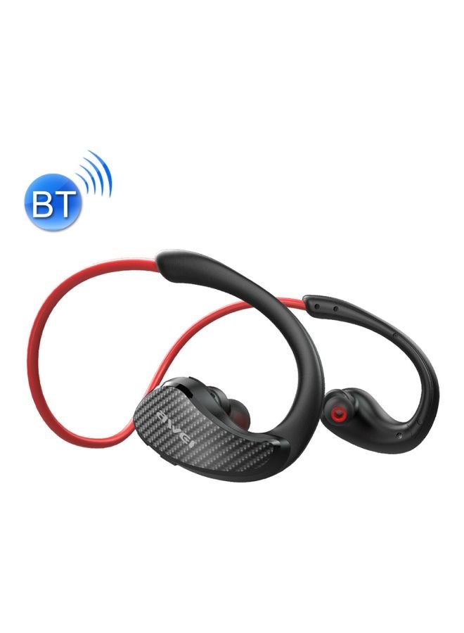 Awei A881BL Bluetooth In-Ear Stereo Headphones Red/Black - Image 2