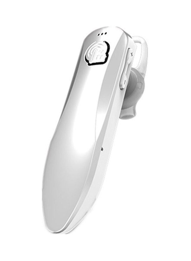J10 Bluetooth In-Ear Stereo Headset With Mic White 