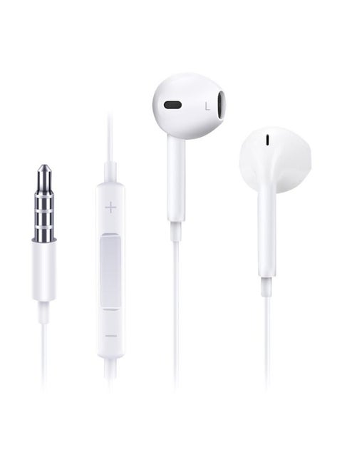 In-Ear Earphones For Apple iPhone White