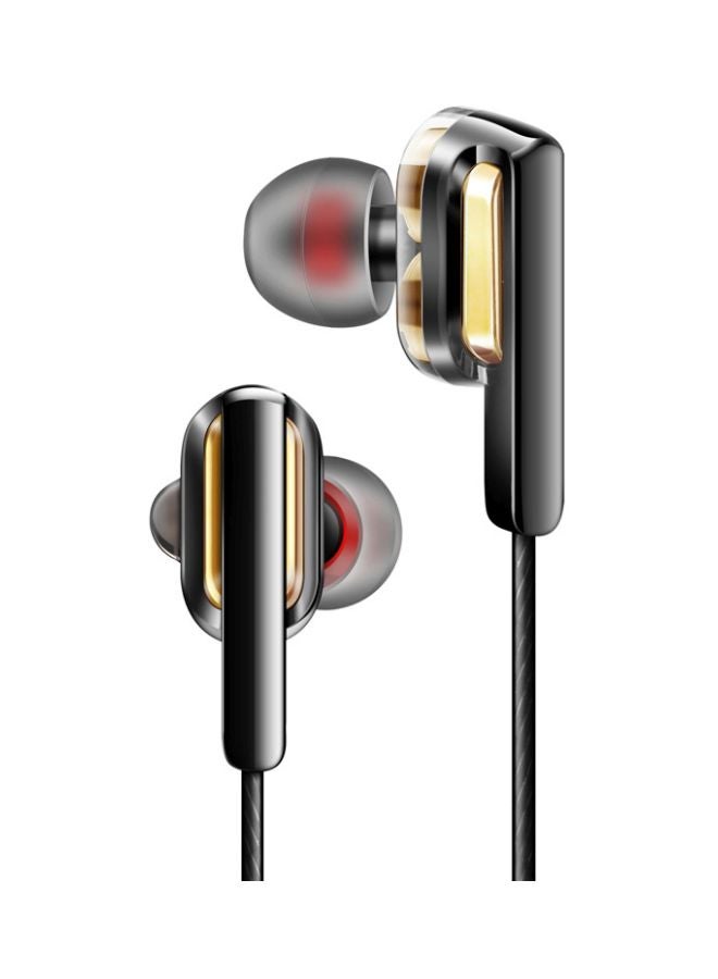 QKZ CK3 In-Ear Earphones With Mic Black  - Image 2
