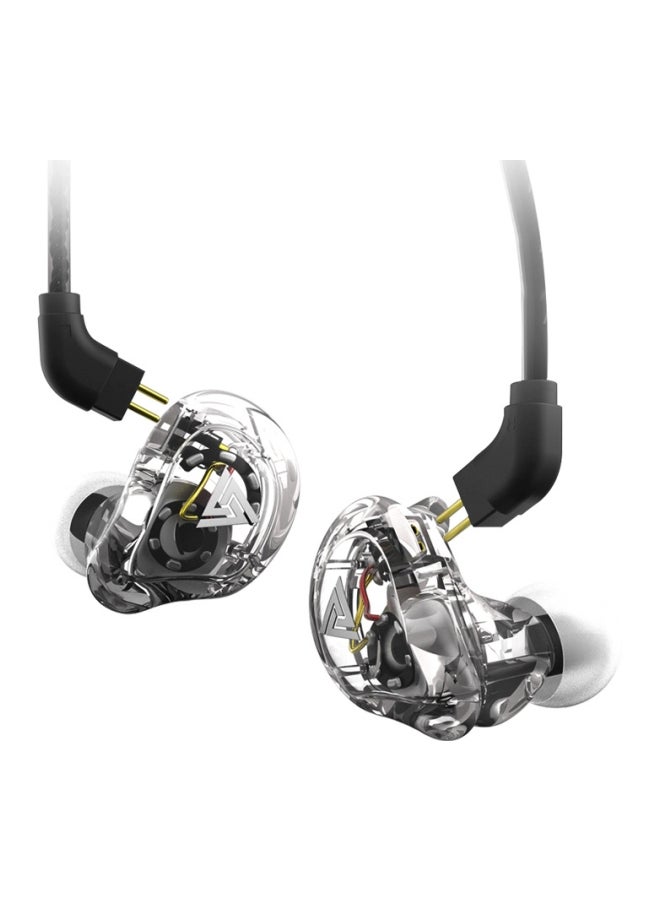 QKZ VK1 In-Ear Earphones With Mic Black  - Image 2