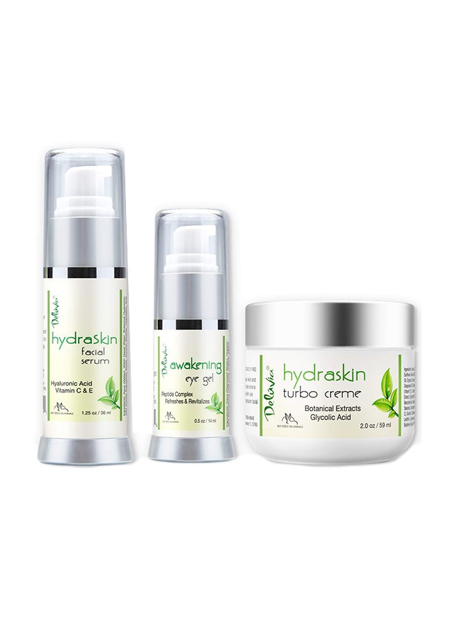 3-Piece Skin Care Set 6.5X2.5X8inch