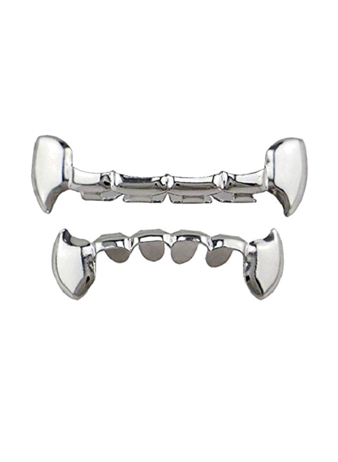 Motim Hip Hop Vampire Fang Teeth Grillz 