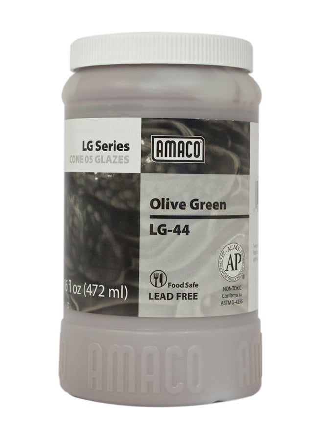 Olive Green Low Fire Gloss Glaze Olive Green
