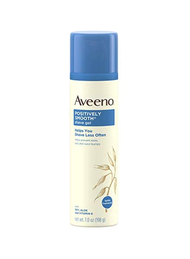 Aveeno Positively Smooth Shave Gel Multicolour