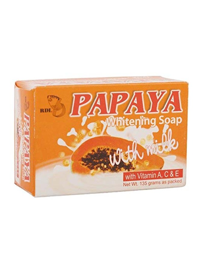 Papaya Whitening Soap With Milk 135grams - v1567243722/N29320325A_1