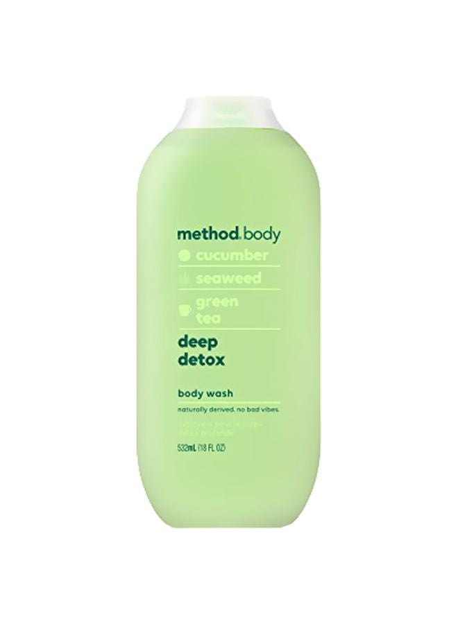 Method Deep Detox Body Wash 532ml - Image 1