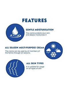 Nivea Multi Purpose Cream Blue 60ml  - Image 2