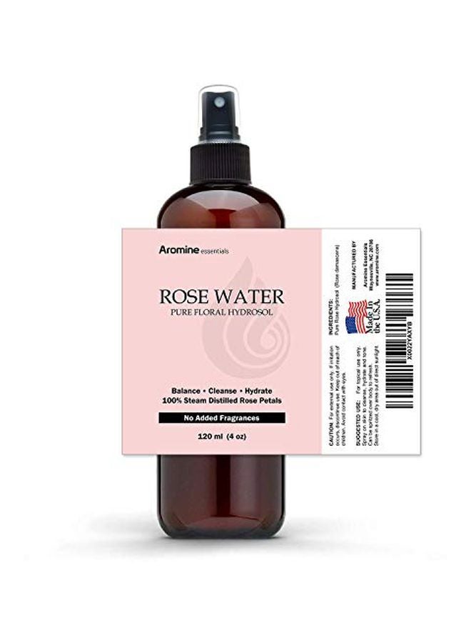 Aromine - Floral Hydrosol Rose Water 120ml - Image 1