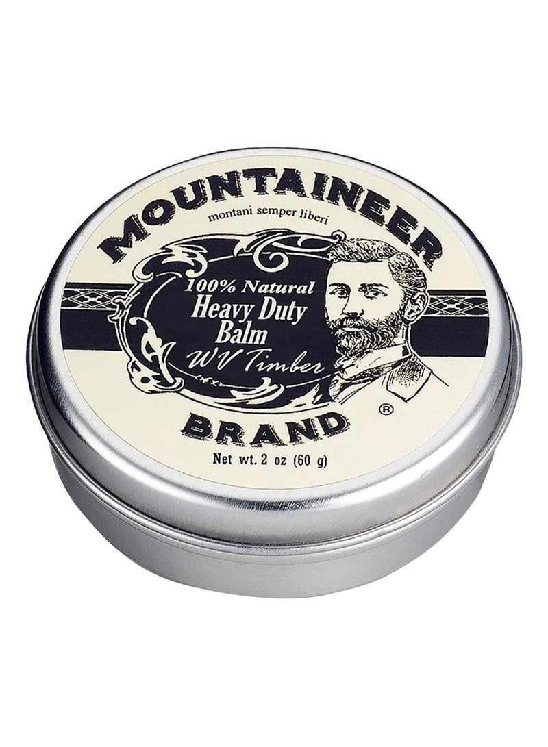 mountaineer brand - Natural Heavy-Duty Beard Balm 60grams - Image 1