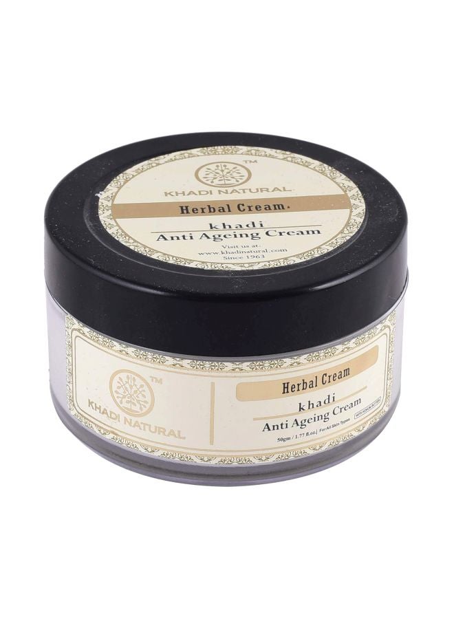 Khadi Natural Herbal Anti Ageing Cream 50grams - Image 1