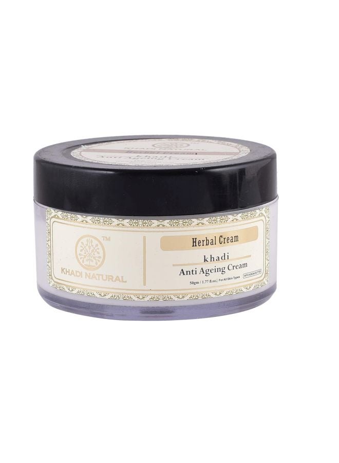 Khadi Natural Herbal Anti Ageing Cream 50grams - Image 2