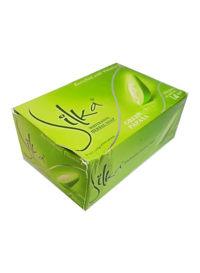 Silka Whitening Herbal Soap 135grams  - Image 1