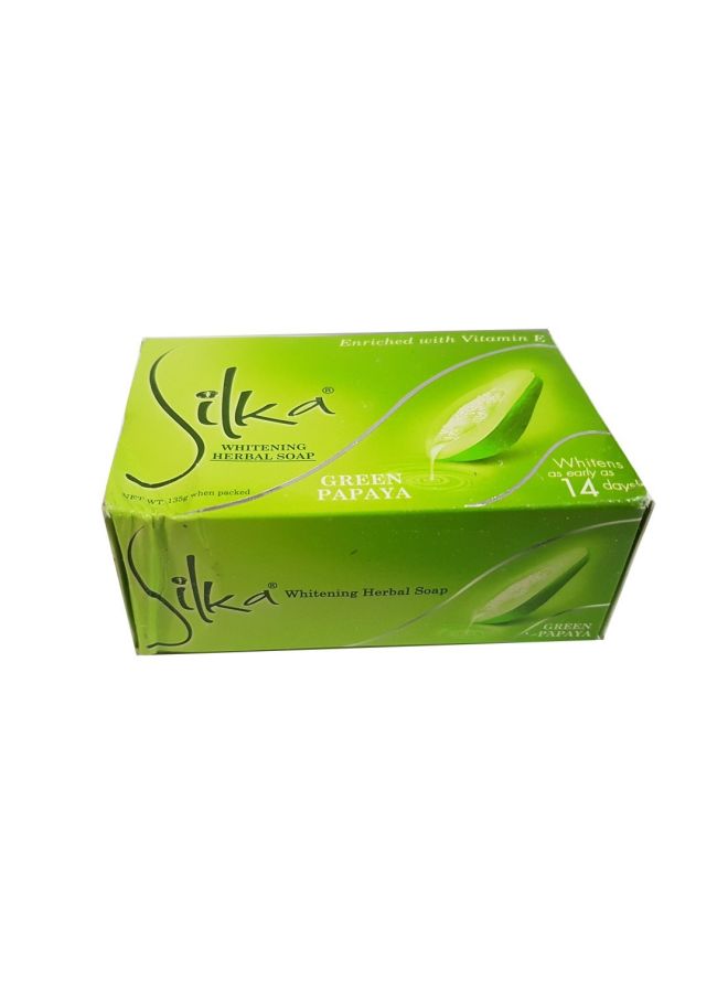Silka Whitening Herbal Soap 135grams  - Image 2