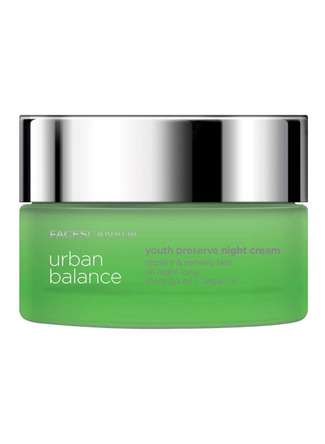 Faces Urban Balance Youth Preserve Night Cream 50grams