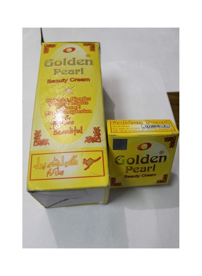 Golden 3-Piece Pearl Beauty Cream 28grams - Image 3