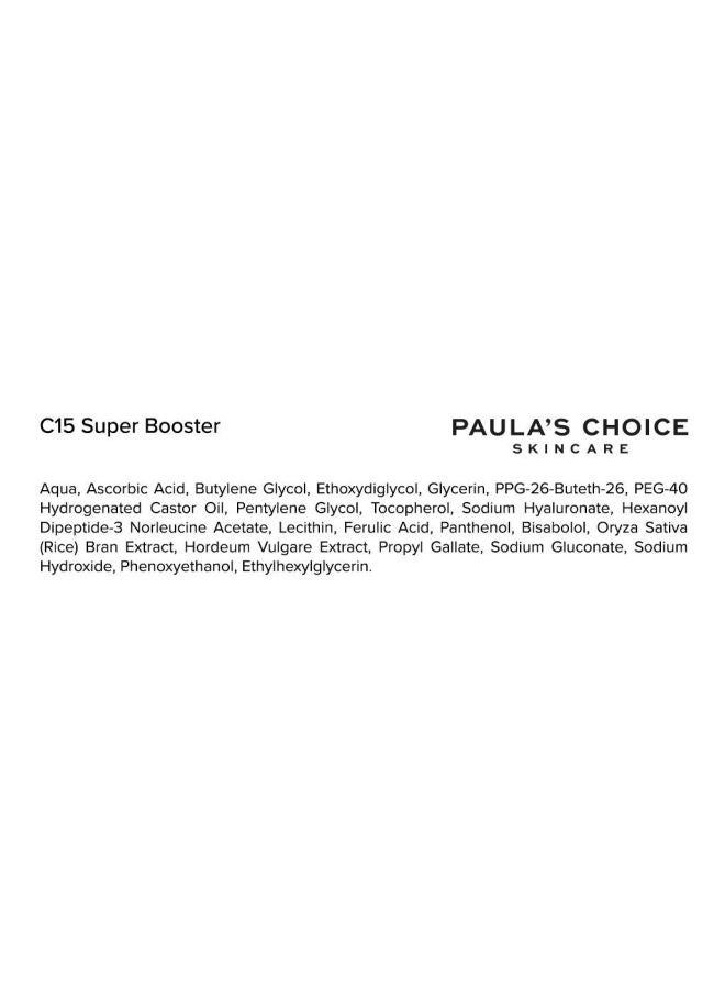 PAULA'S CHOICE - C15 Super Booster Vitamin C Serum - Image 1