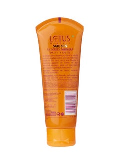 LOTUS HERBALS Pack Of 2 Safe Sun UV Screen Matte Gel SPF 50 PA+++ 100grams  - Image 2