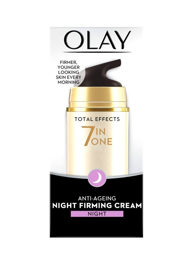 Total Effect 7-In-1 Anti Ageing Night Firming Cream 20grams