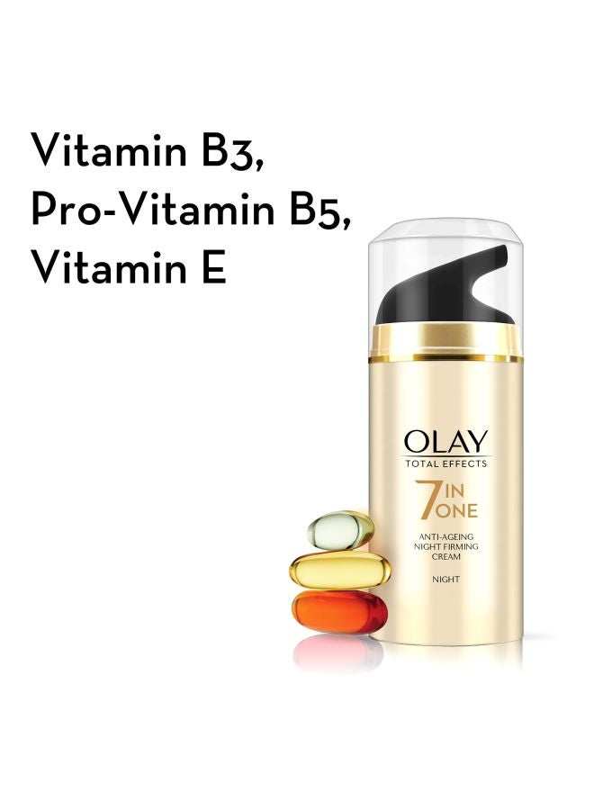 Total Effect 7-In-1 Anti Ageing Night Firming Cream 20grams