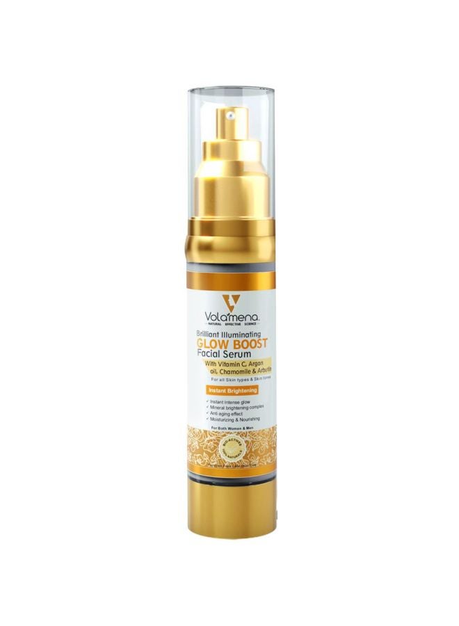 VOLAMENA Brilliant Illuminating Glow Boost Facial Serum 50ml - Image 1