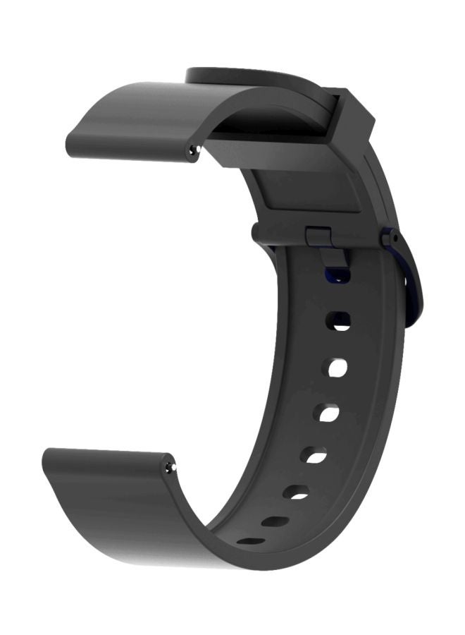 سوار بديل لساعة Huami Amazfit Bip Lite ‏20 مم أسود - Image 1