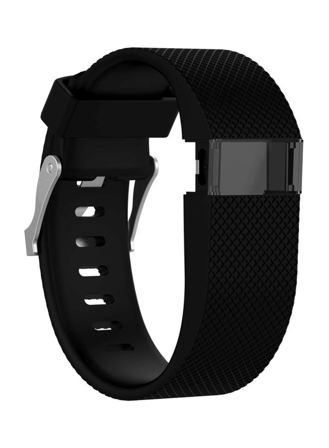 Generic - Replacement Strap For Fitbit Charge/ HR Black - Image 1