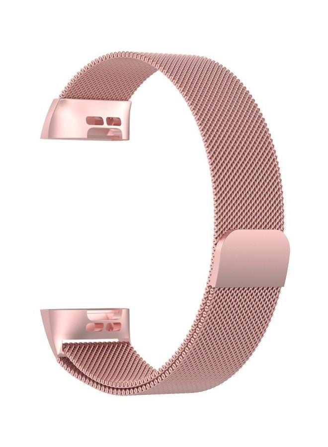 Replacement Strap For Fitbit Charge 3 Pink  - Image 2