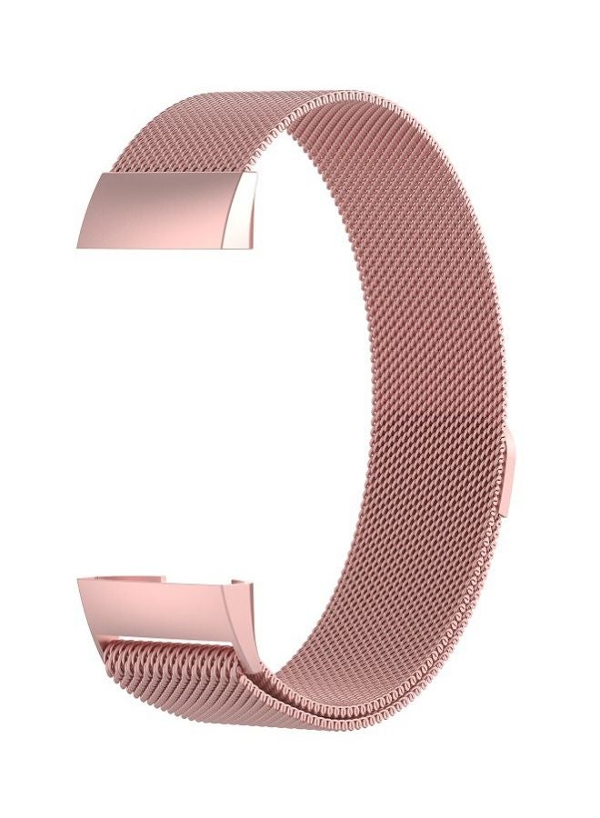 Replacement Strap For Fitbit Charge 3 Pink  - Image 1